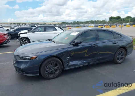 2025 Honda Accord Se from USA, damaged, VIN 1HGCY1F46SA018183